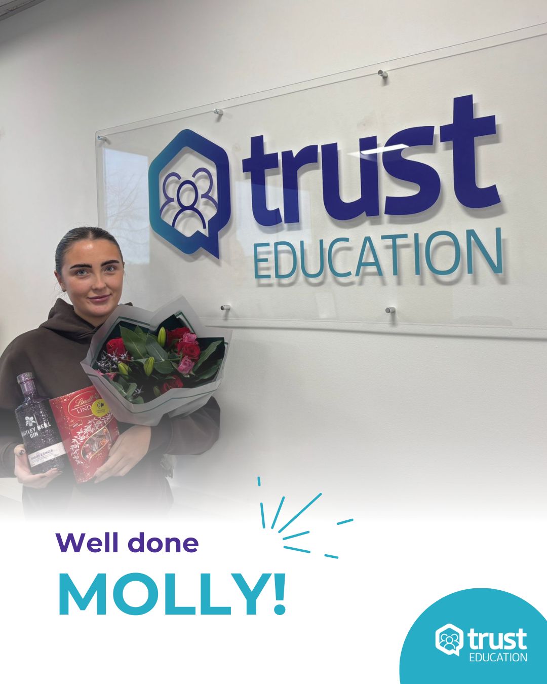 Molly has Officially Passed her Probation!