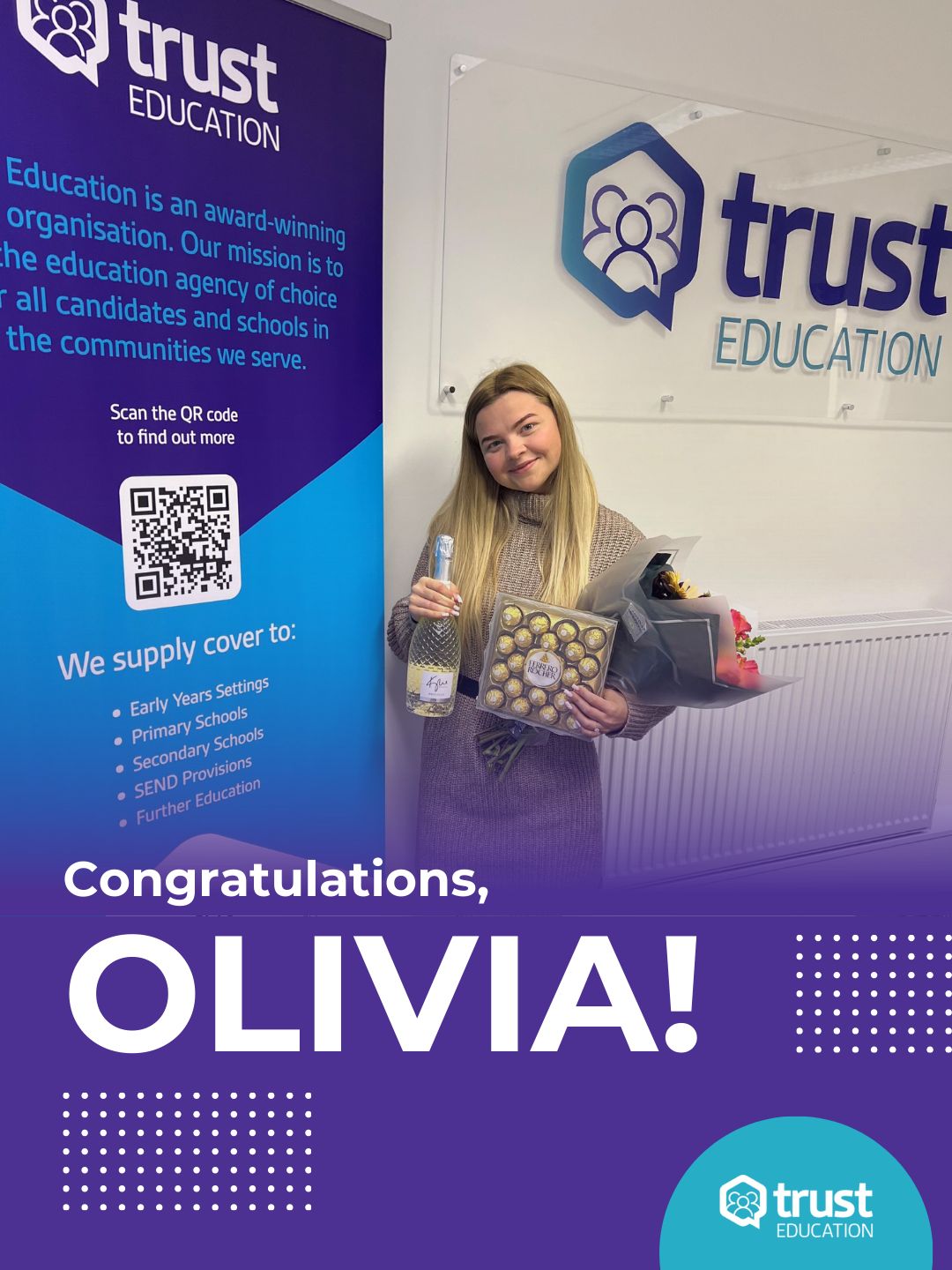 Olivia Passing Probation