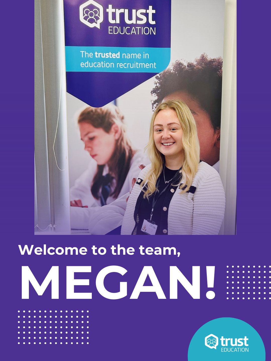 Meg - Our new Primary Recruitment Consultant